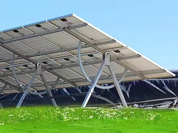 Material of solar ground bracket