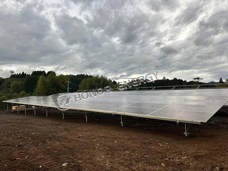 Japan Kyushu 650kw project successfully completed