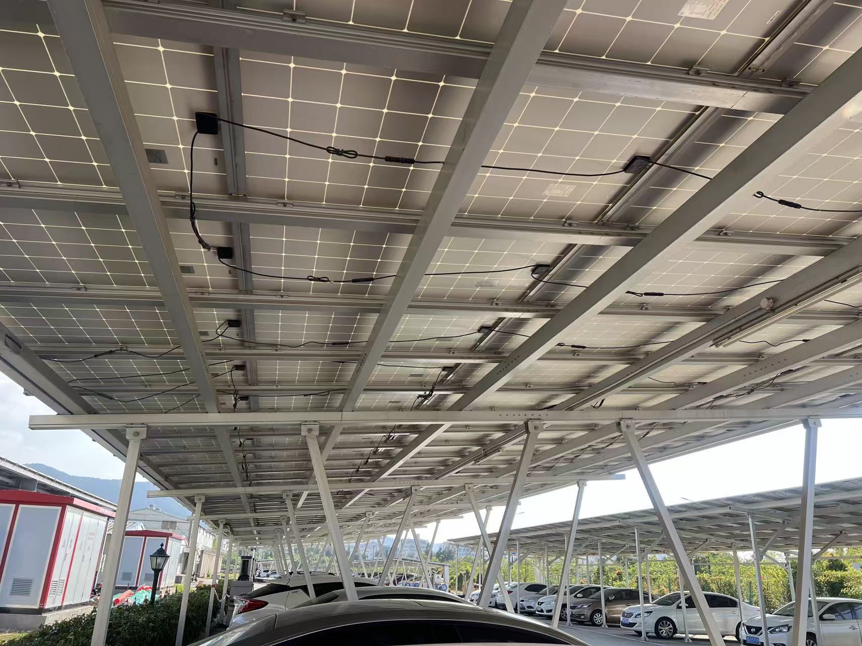 The function of aluminum alloy waterproof carport