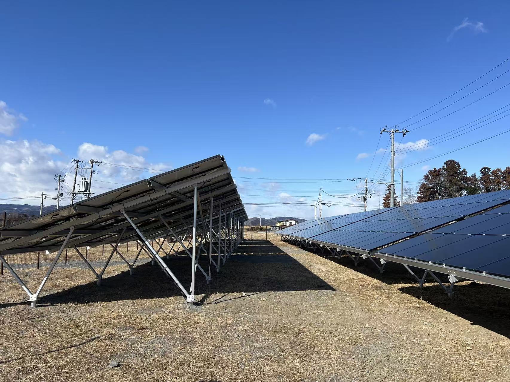 Material of solar ground bracket