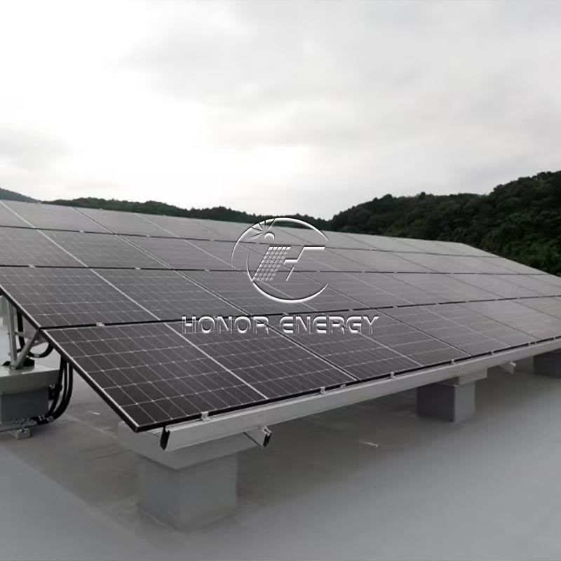 Concrete Solar Aluminum Ground Mount