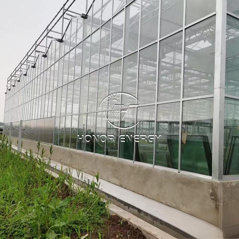 Aluminum Greenhouse Solar Farmland Mount