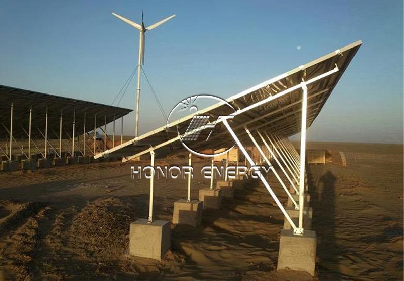 Concrete Solar Aluminum Ground Mount