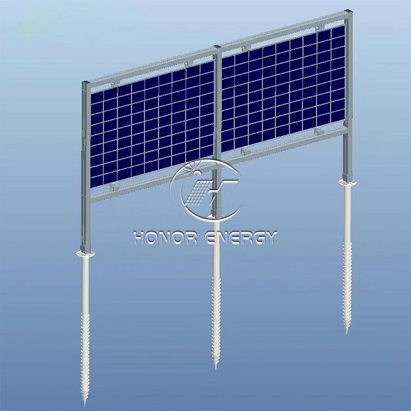 Vertical Solar Aluminum Mount