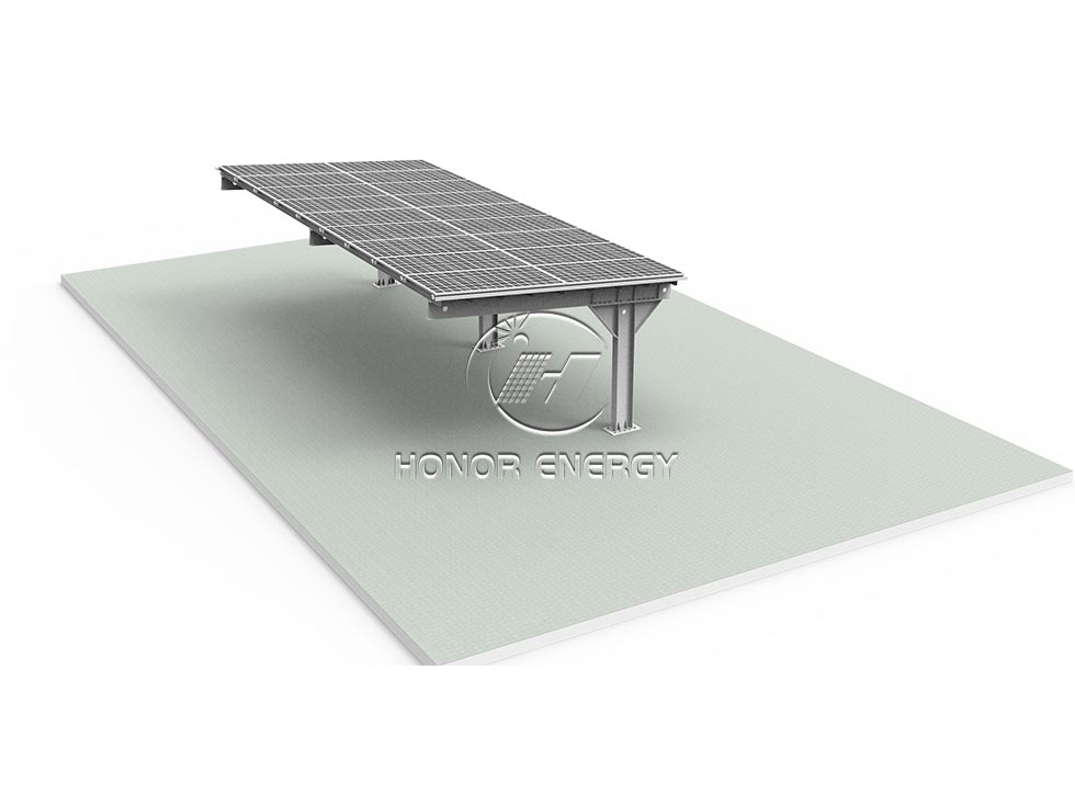 Carbon Steel Waterproof Y Type Solar Carport Mounting