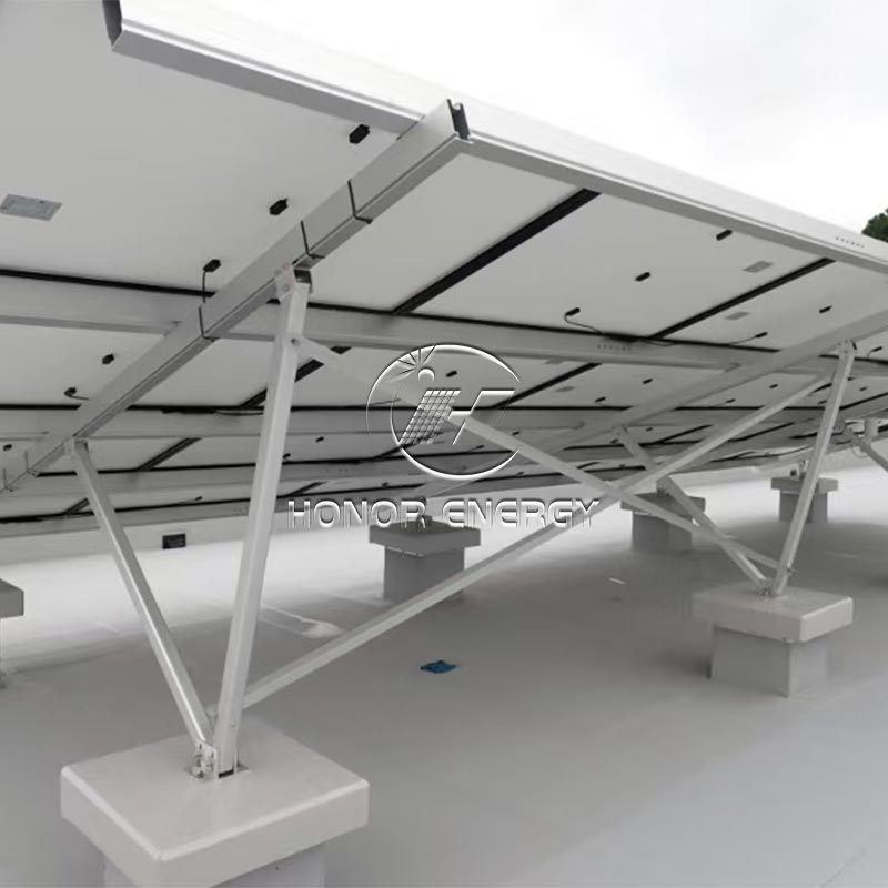 Concrete Solar Aluminum Ground Mount