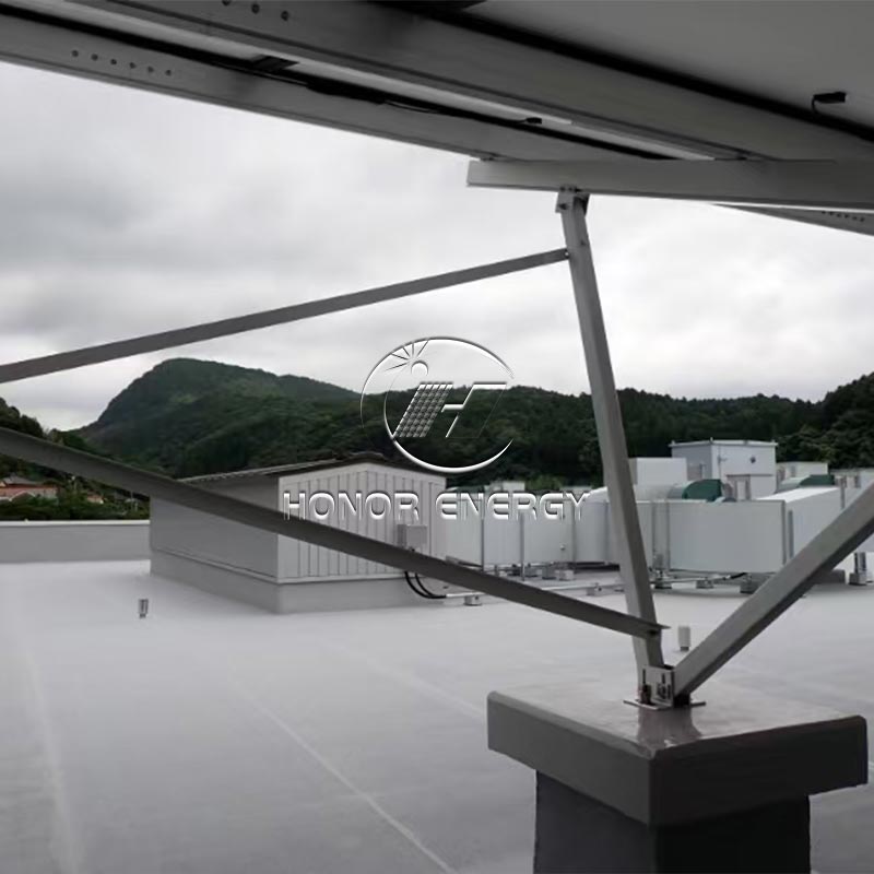 Concrete Solar Aluminum Ground Mount