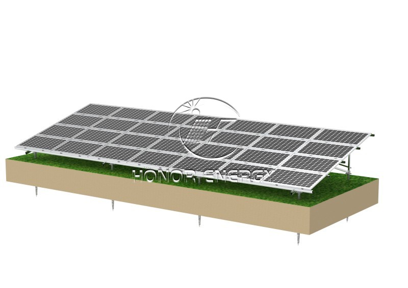 Adjustable Solar Aluminum Ground Mount