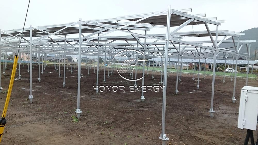 Aluminum One Row Type Agricultural Farmland Mount