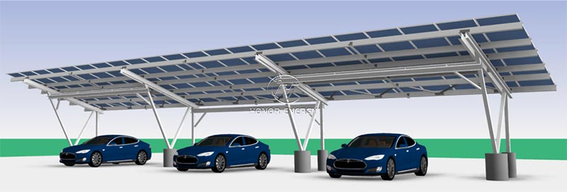 Steel IV Type Solar Carport Mount