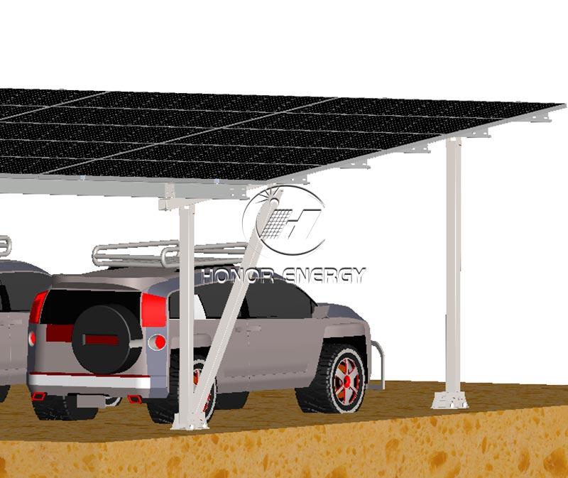 Steel IV Type Solar Carport Mount