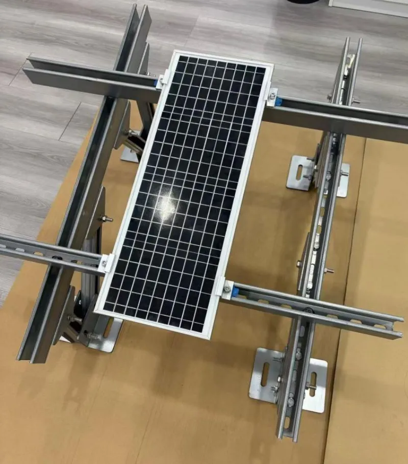 Solar Steel U Rail Ground Mounting system