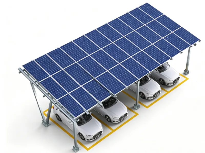 Solar IV type Carport Mounting system