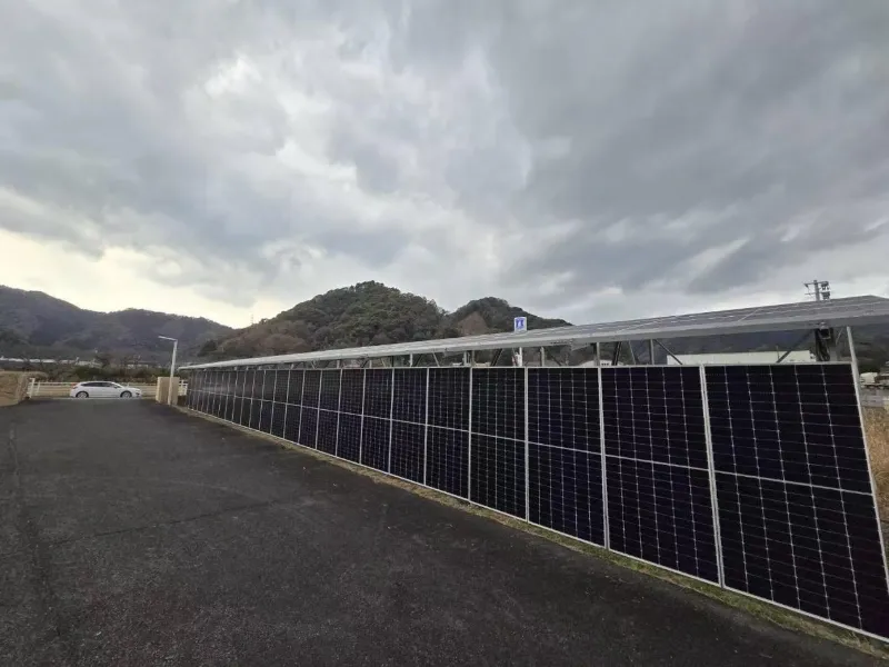 Vertical Solar Carbon Steel Mounting