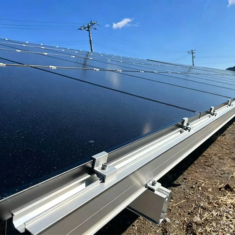 Screw Pile Solar Aluminum Ground Mount