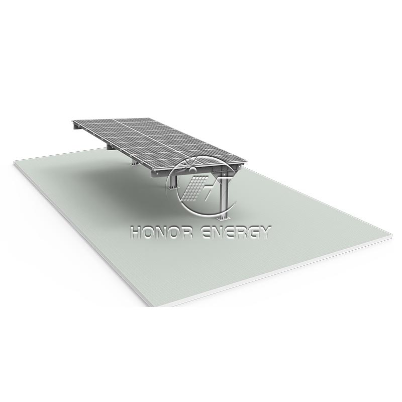 Steel Single Post Solar Carport Mount